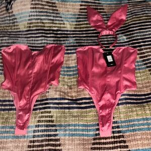 Fashion Nova Pink Shapewear Set